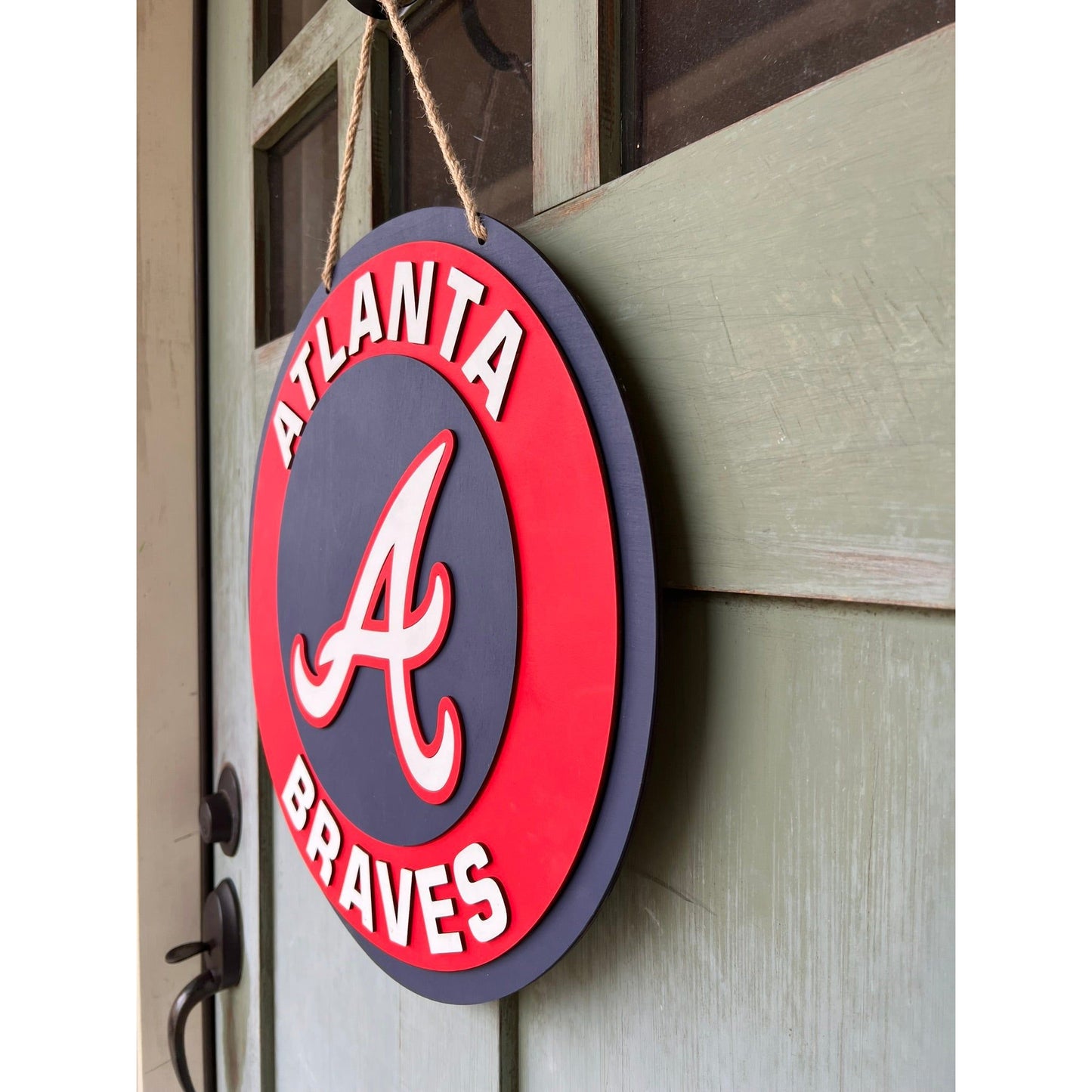 Braves Door Hanger