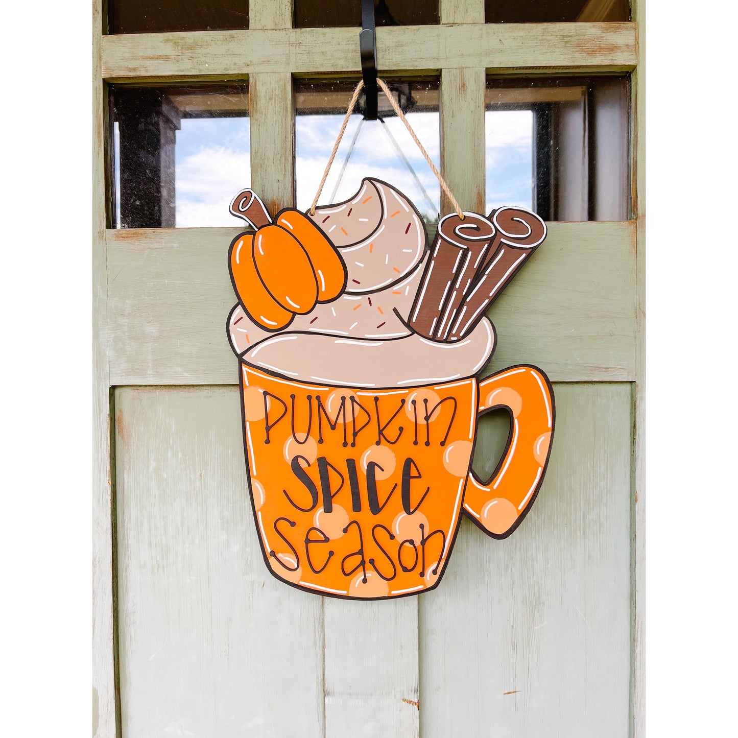 Pumpkin Spice Door Hanger
