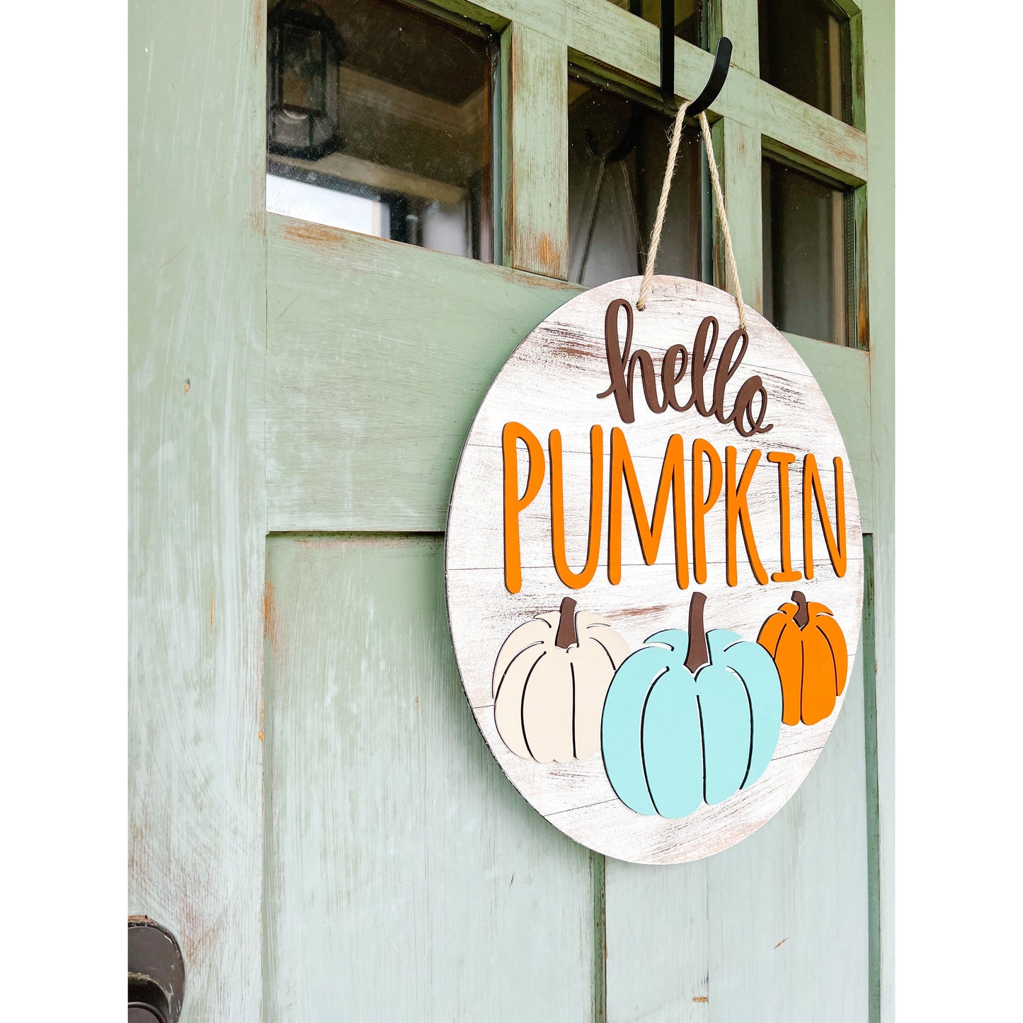 PCHSW Welcome Pumpkin Trio Multi Door Hanger