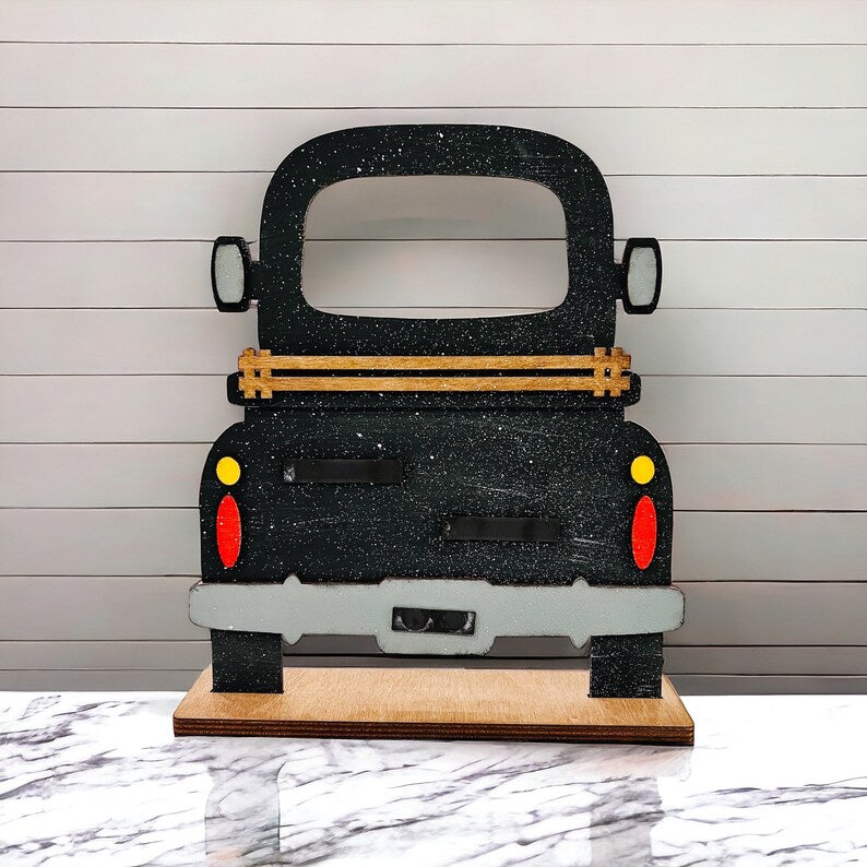 Interchangeable Farmhouse Truck with Inserts