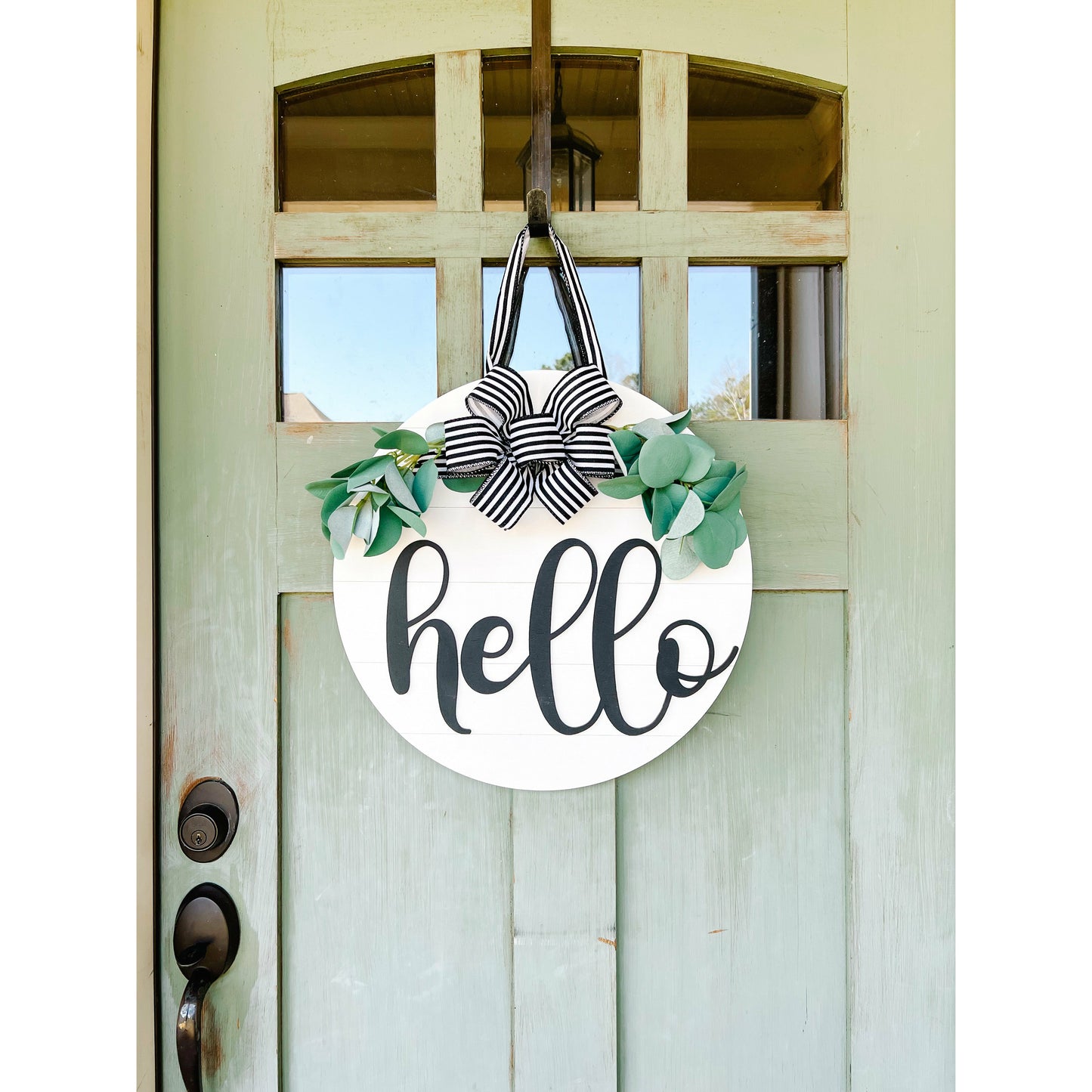 Hello Door Hanger