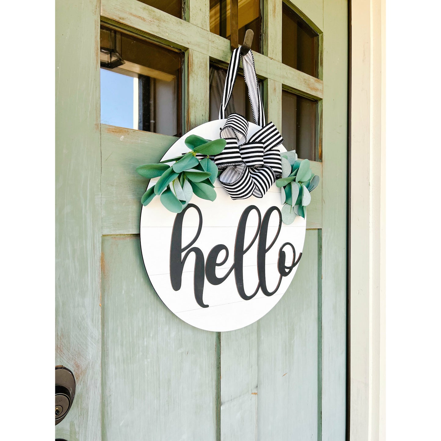 Hello Door Hanger
