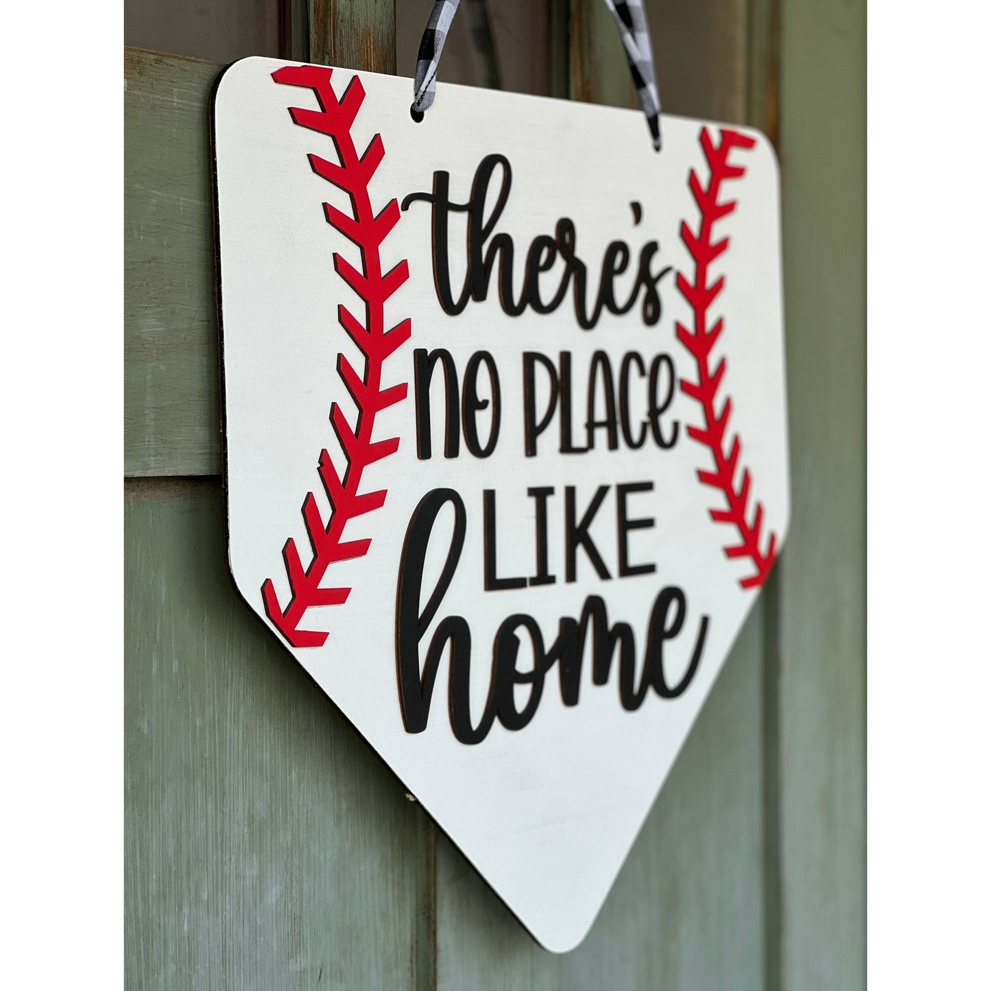 Baseball Front Door Hanger