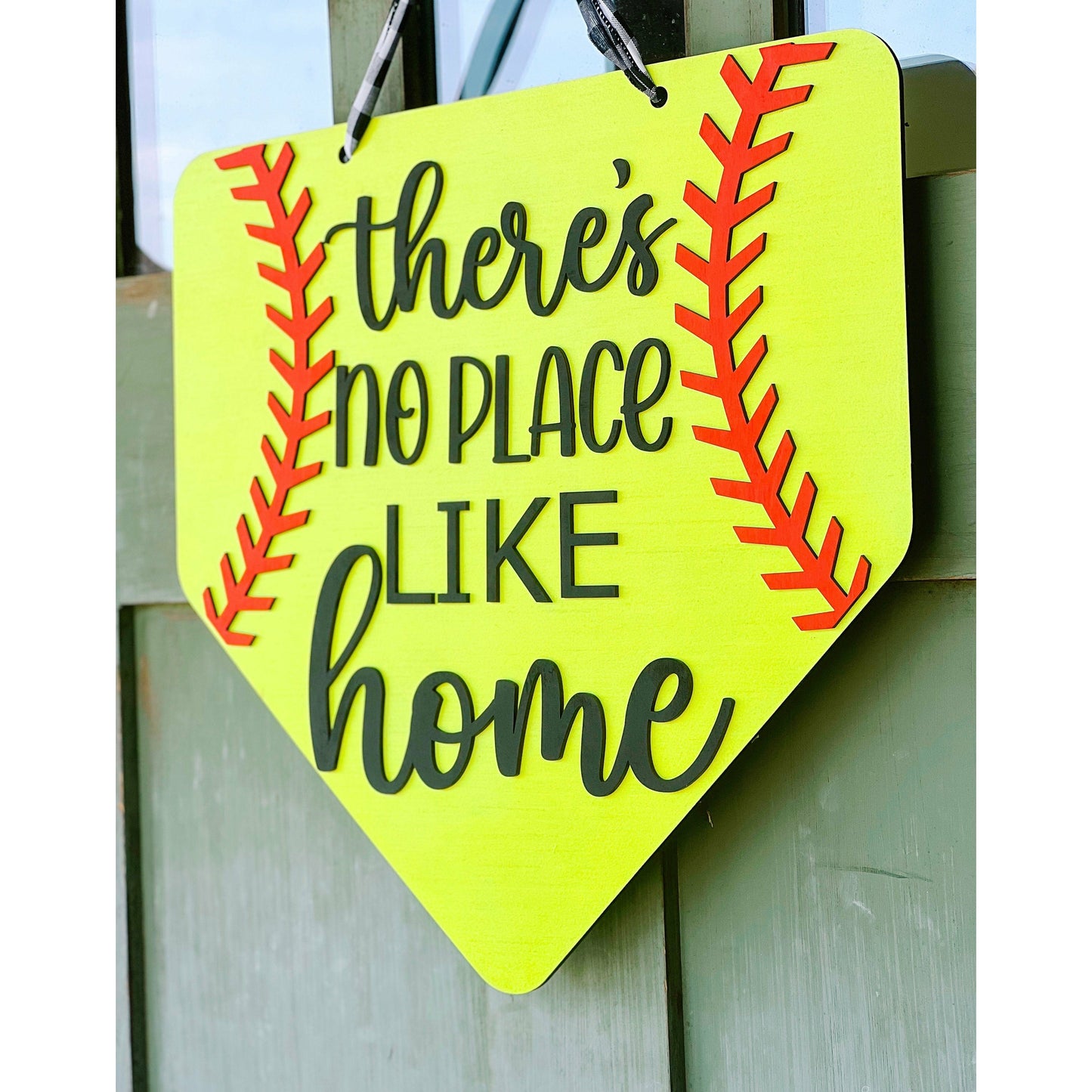 Softball Door Hanger