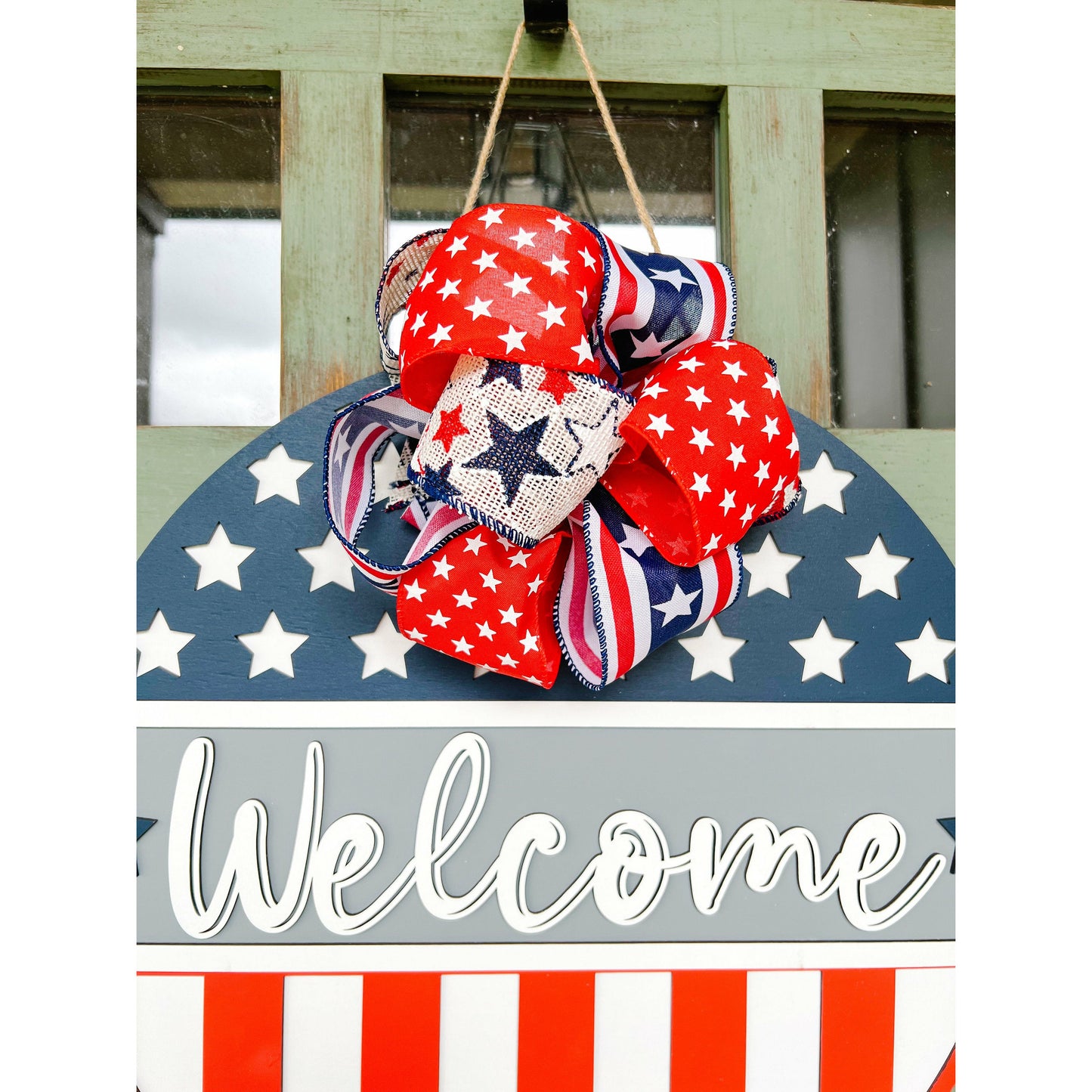 4th of July Door Hanger