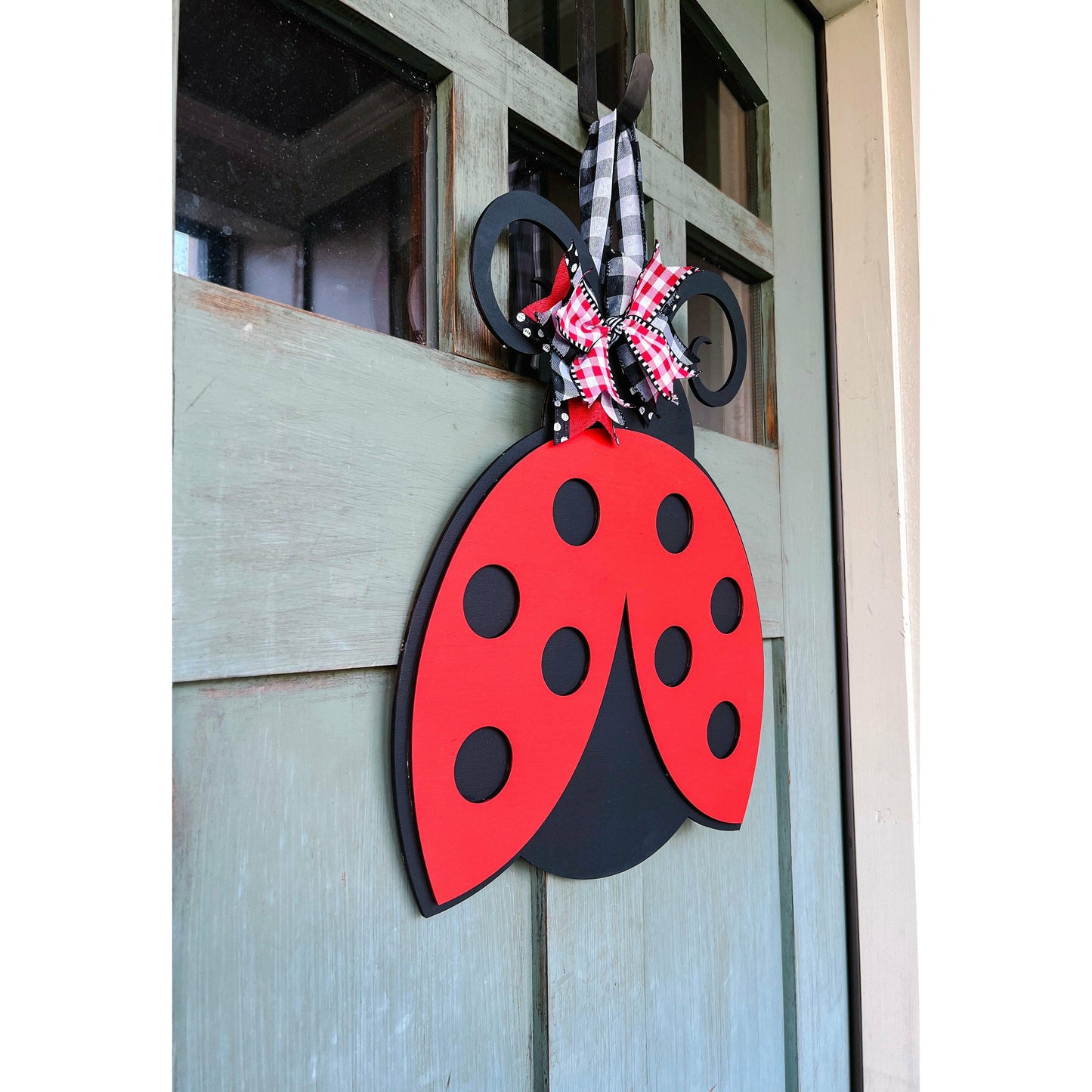 Ladybug Door Hanger