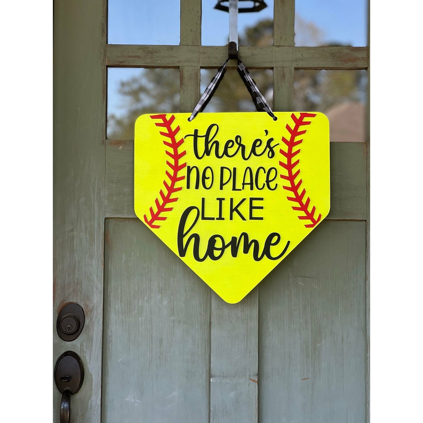 Softball Door Hanger