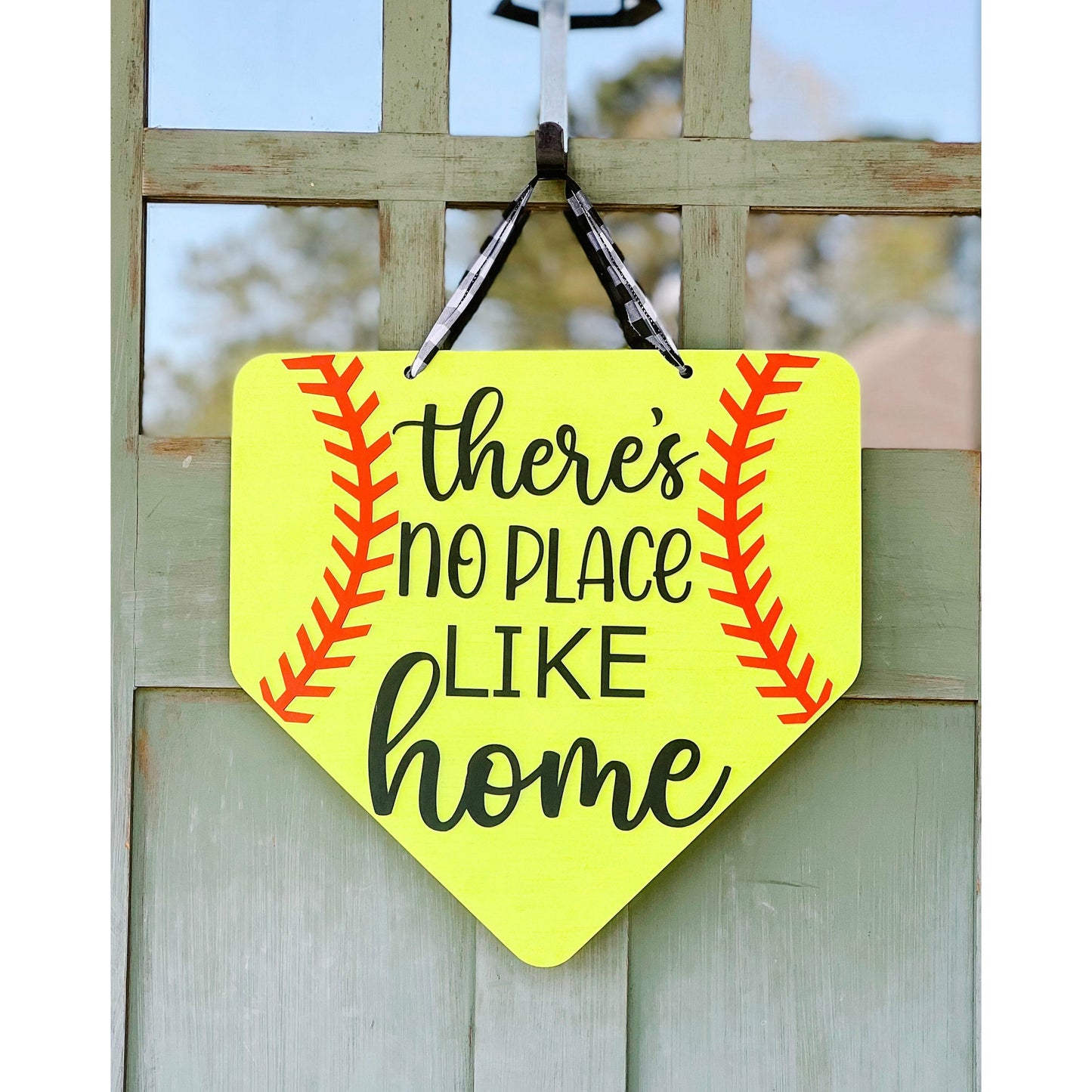 Softball Door Hanger
