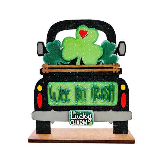 St. Patrick's Day Interchangeable Farmhouse Truck with Inserts