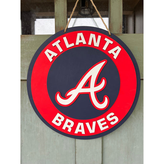 Braves Door Hanger