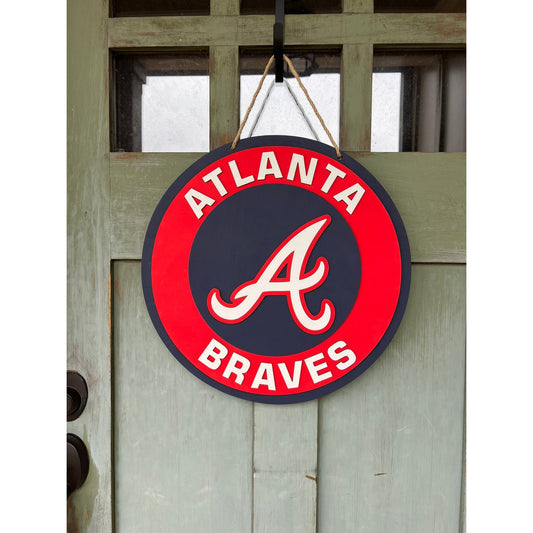 Braves Door Hanger