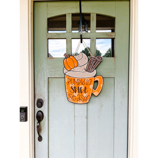 Pumpkin Spice Door Hanger