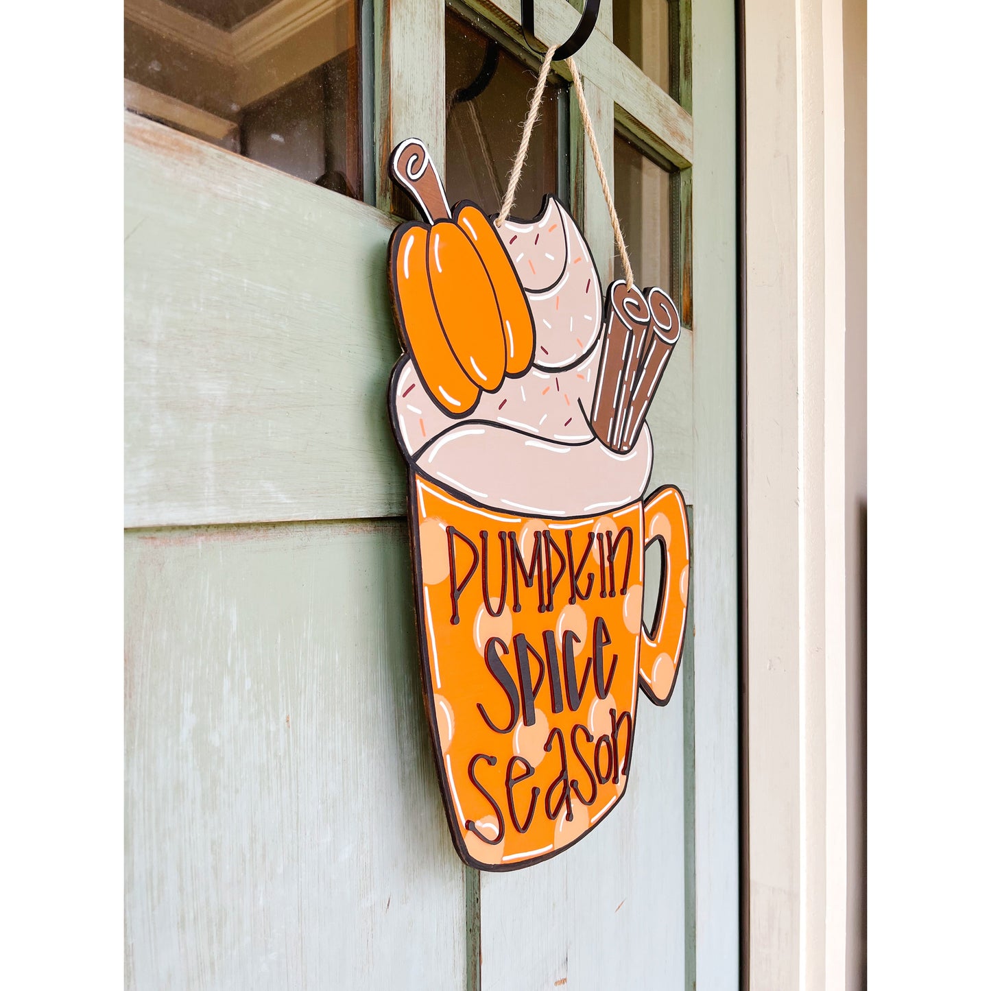 Pumpkin Spice Door Hanger