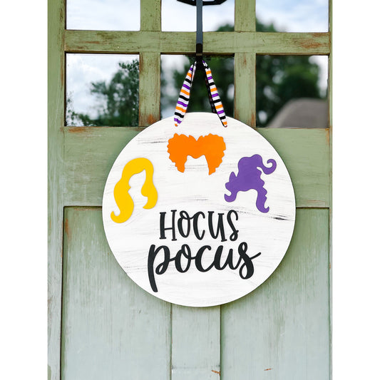 PCHSW Three Witches Door Hanger
