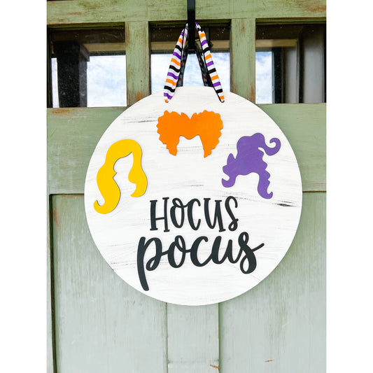PCHSW Three Witches Door Hanger