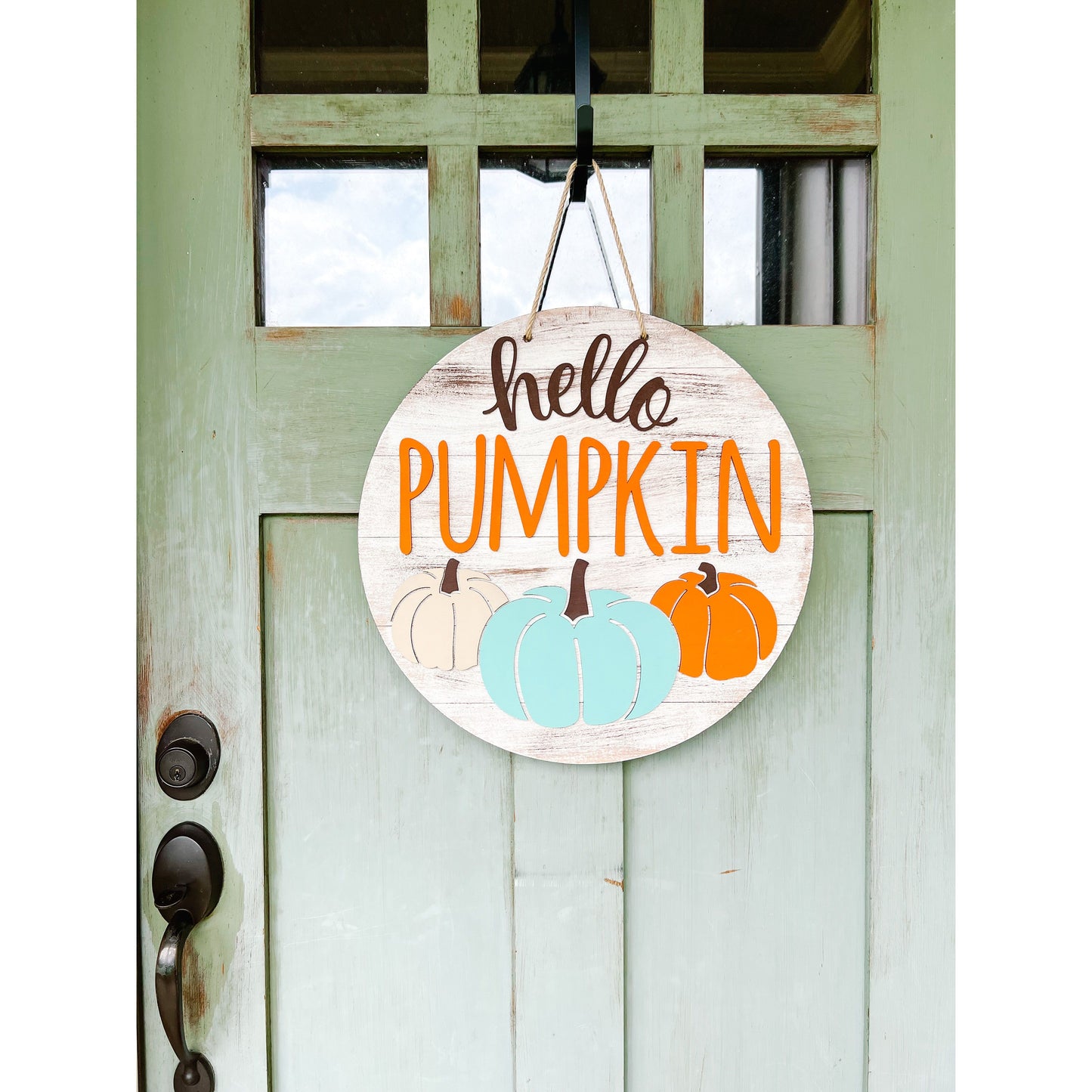 PCHSW Welcome Pumpkin Trio Multi Door Hanger