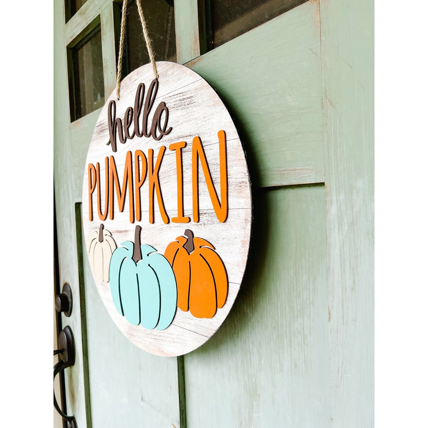 PCHSW Welcome Pumpkin Trio Multi Door Hanger
