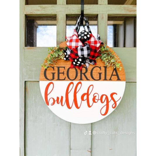 PCHSW Roll Tide Door Hanger