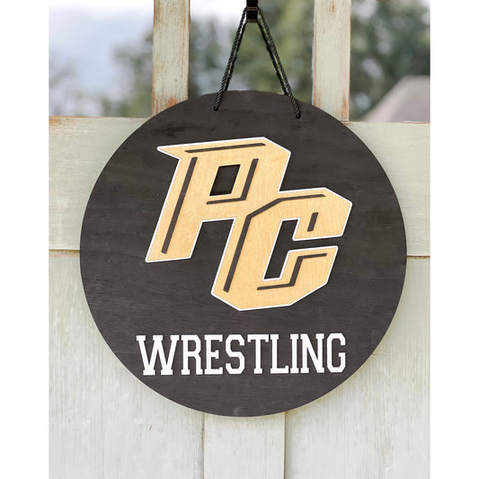 PC Wrestling Door Hanger