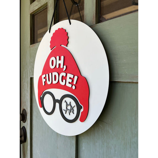 PCHSW Oh Fudge Door Hanger
