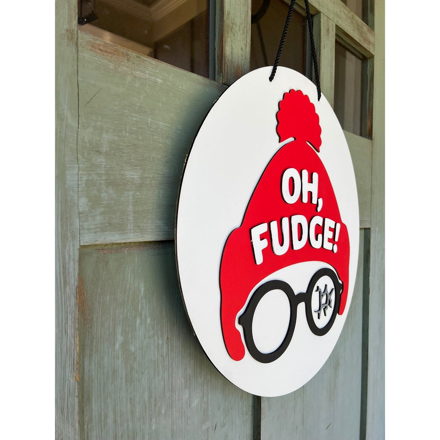 PCHSW Oh Fudge Door Hanger