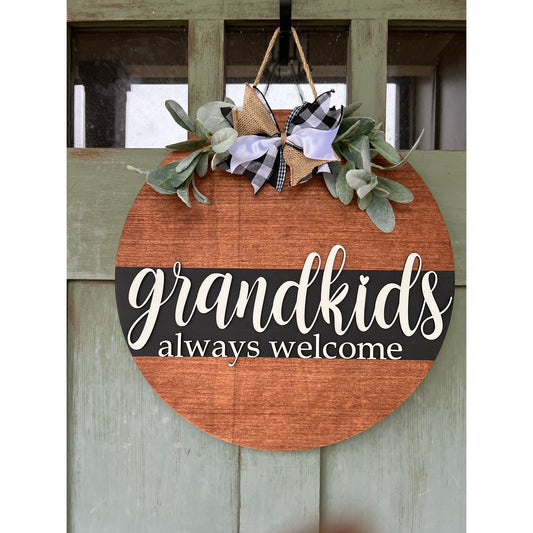 PCHSW Grandkids Welcome Door Hanger