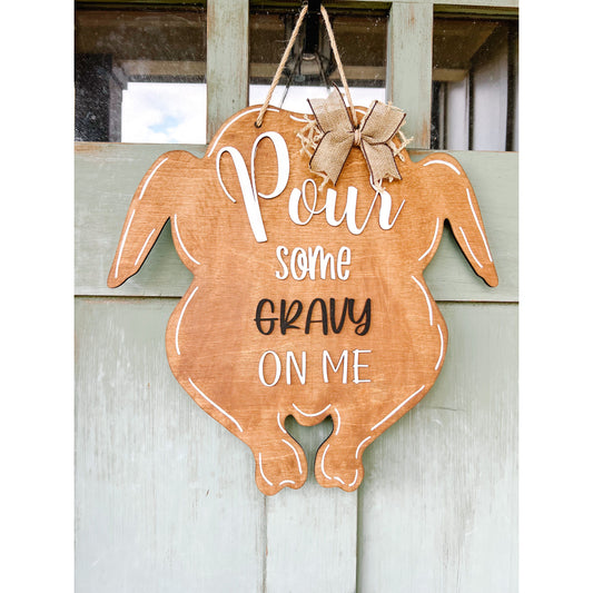 PCHSW Pour Some Gravy Door Hanger