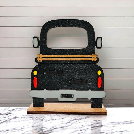 Interchangeable Farmhouse Truck with Inserts