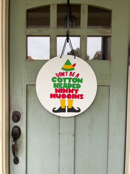 PCHSW Cotton Headed Door Hanger