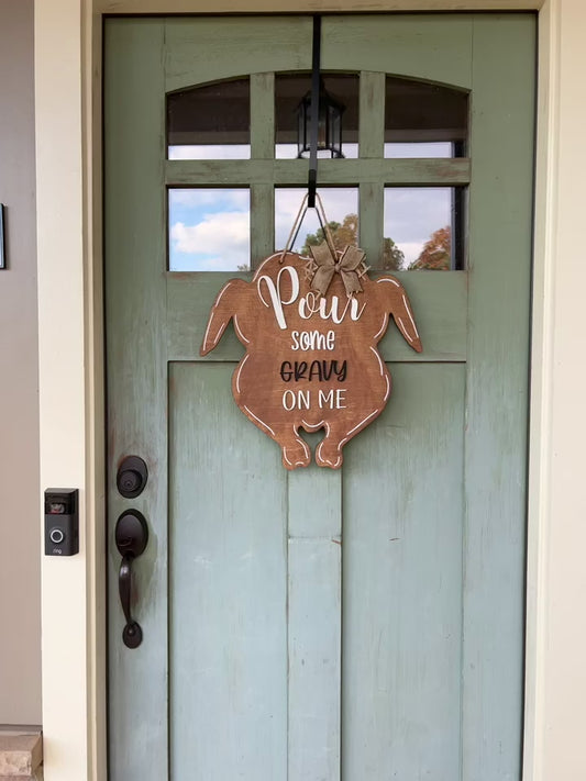 PCHSW Pour Some Gravy Door Hanger