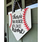 PCHSW Baseball Door Hanger