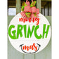 PCHSW Merry Grinchmas Christmas Door Hanger