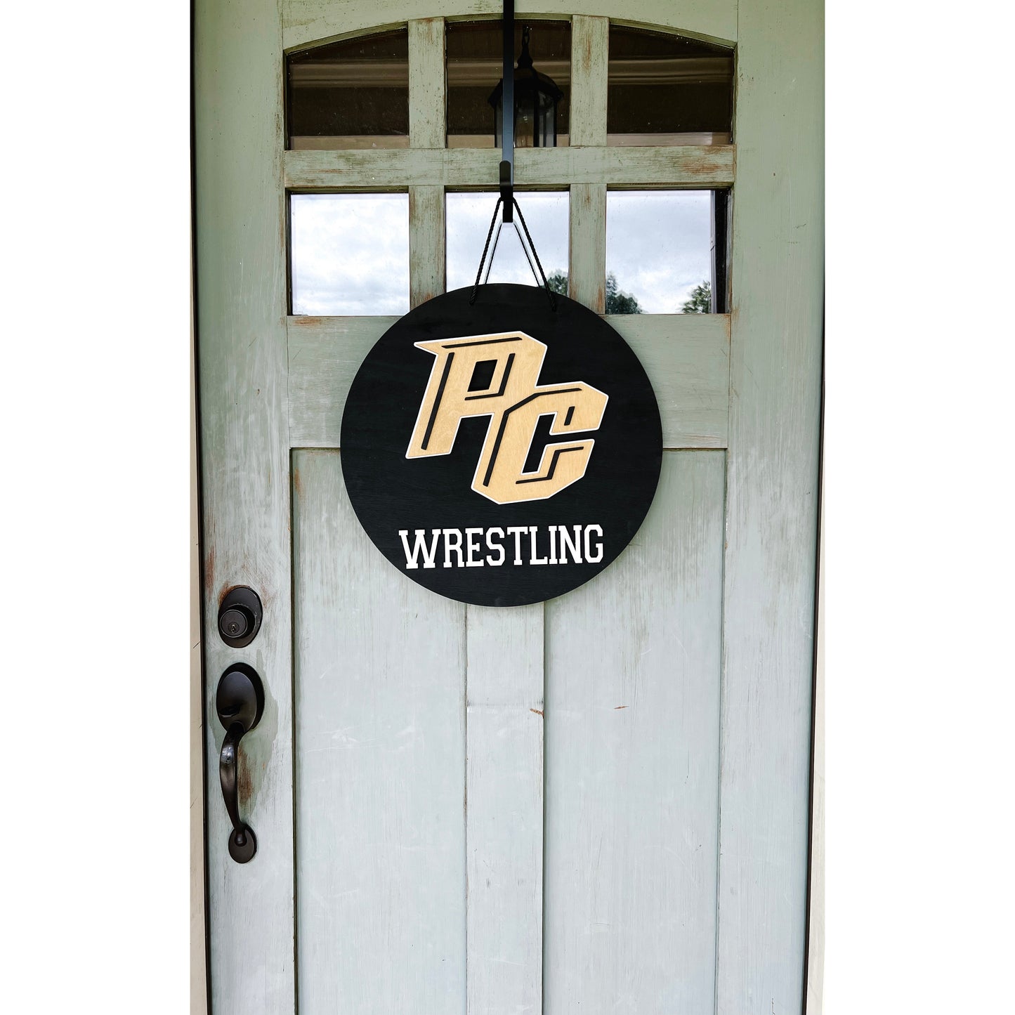 PCHSW PC Wrestling Door Hanger