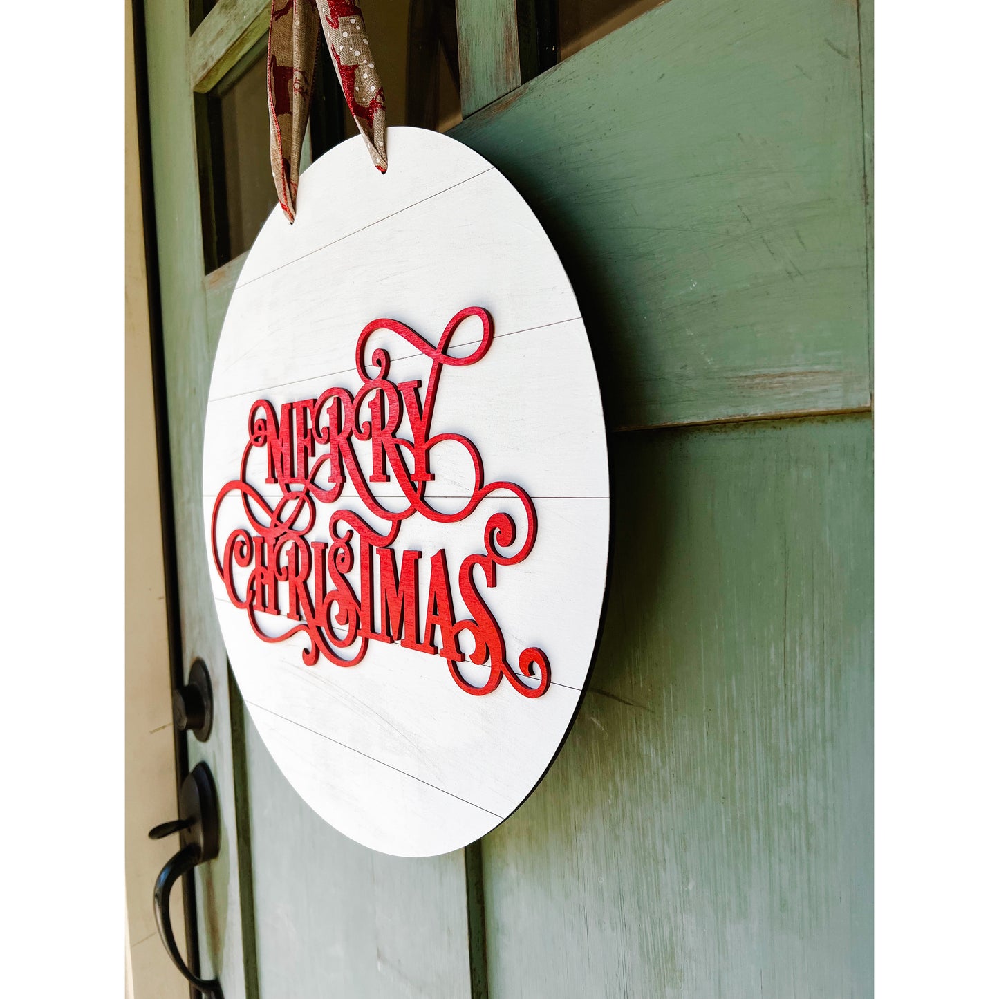 PCHSW Merry Christmas Door Hanger