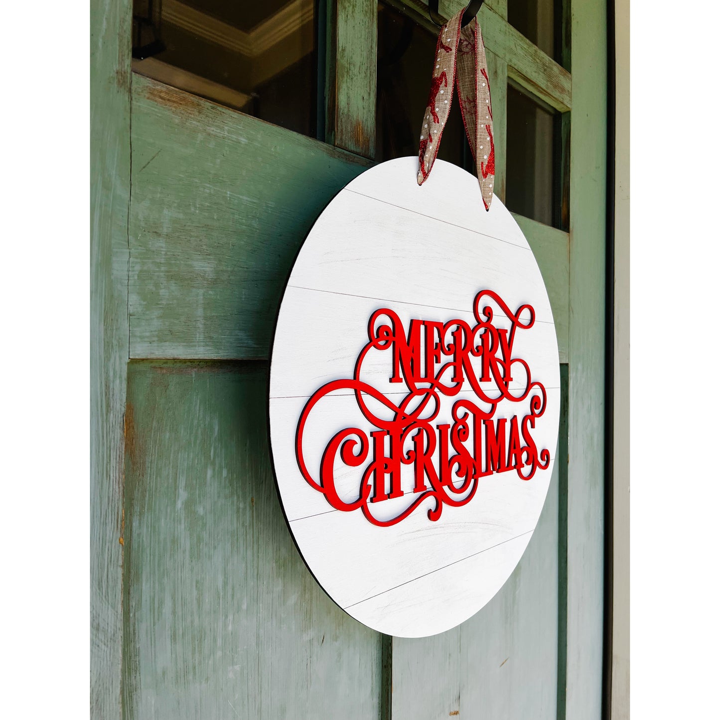 PCHSW Merry Christmas Door Hanger