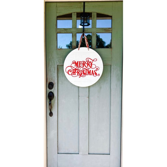 PCHSW Merry Christmas Door Hanger