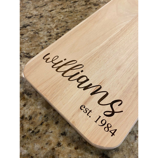 Personalized Charcuterie Board