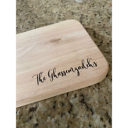 Personalized Charcuterie Board