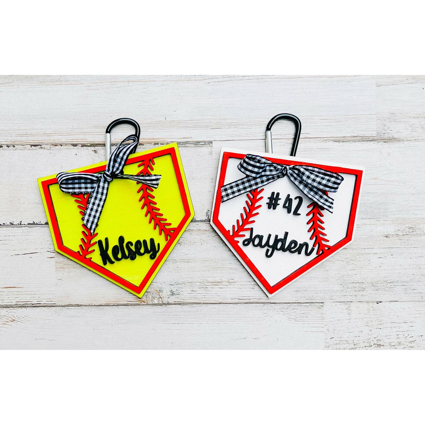 Baseball Bag Tag, Sports Bag Tag