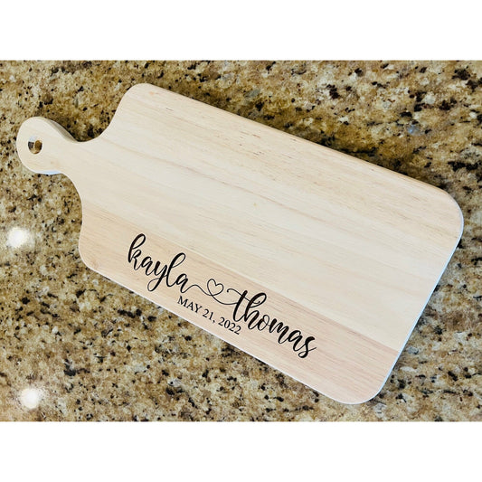 Charcuterie Board Personalized Cutting Board