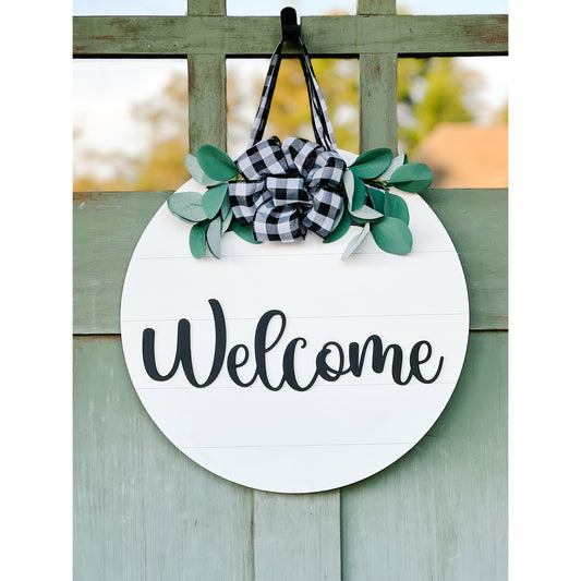 Welcome Door Hanger