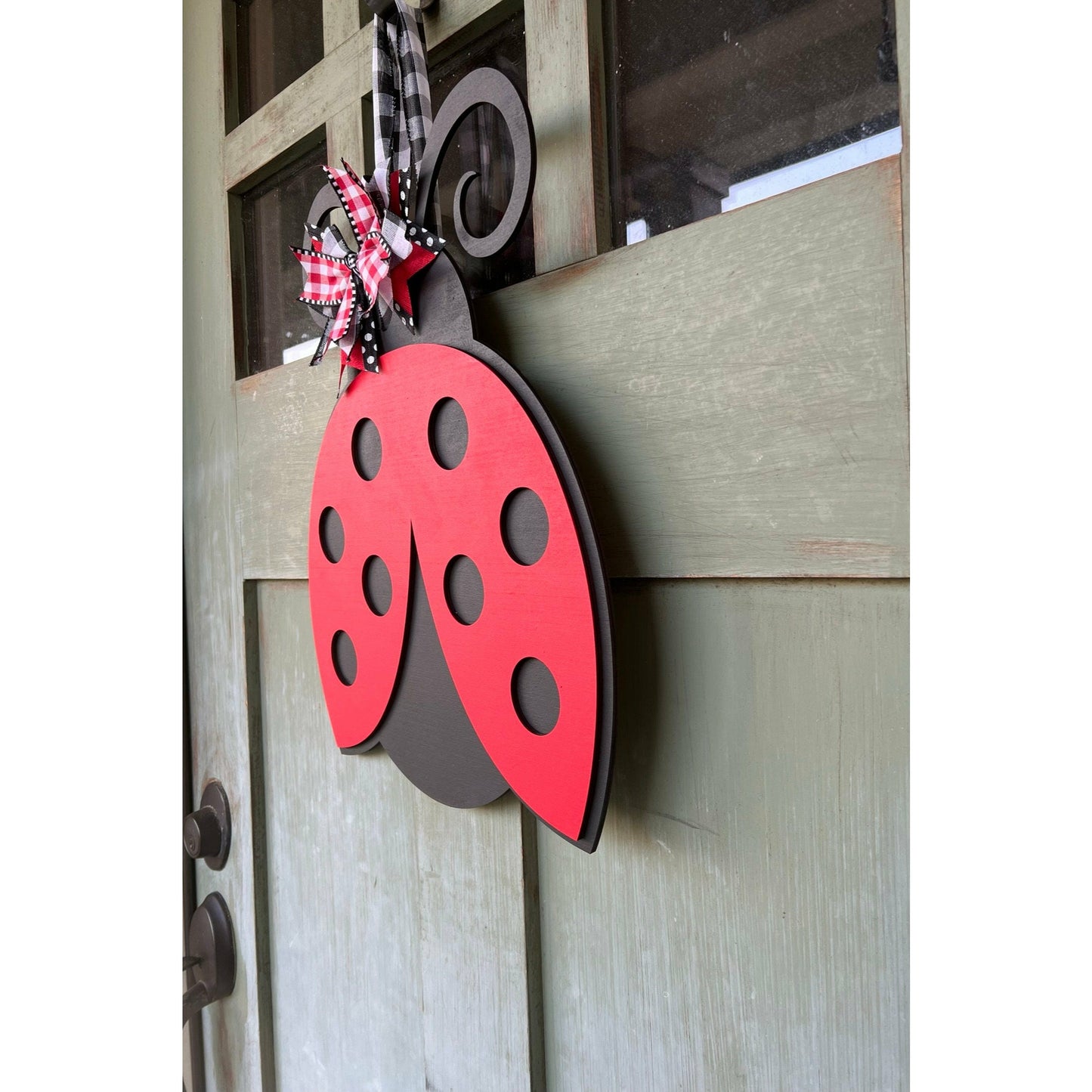 Ladybug Door Hanger